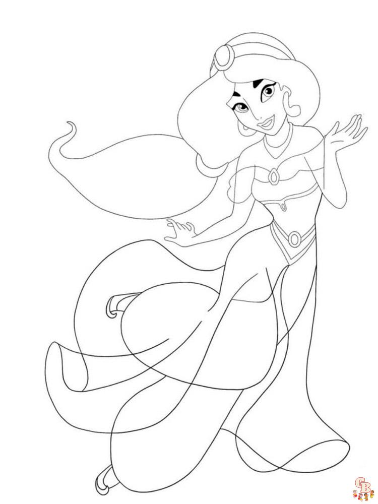 Coloring Pages Jasmine 22