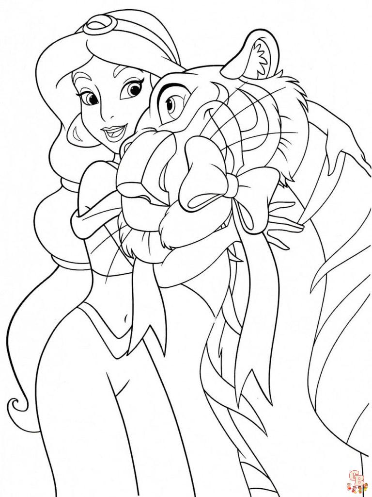 Coloring Pages Jasmine 24