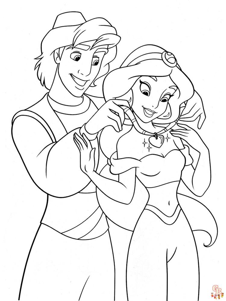 Coloring Pages Jasmine 25
