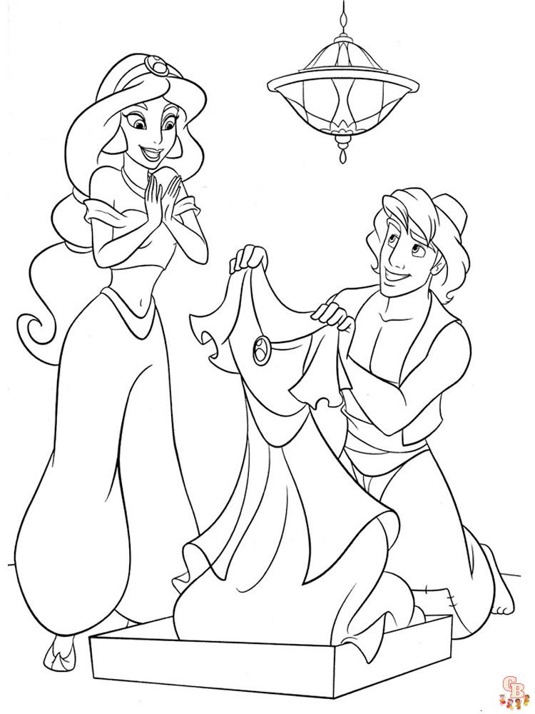 Coloring Pages Jasmine 9