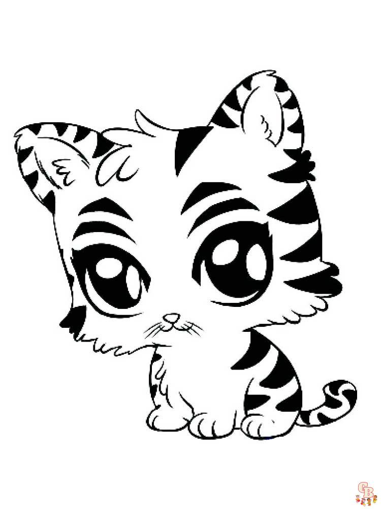 Cute Animal coloring pages 11 1