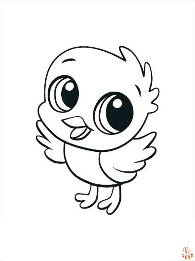 Cute Animal coloring pages 17 1