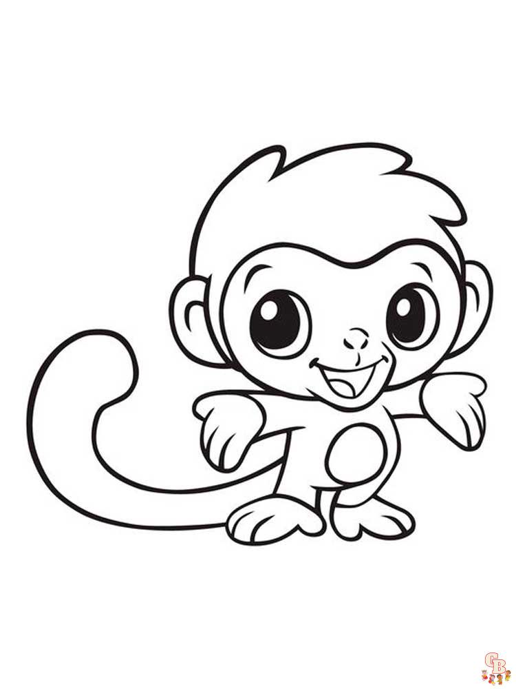 Cute Animal coloring pages 21 1