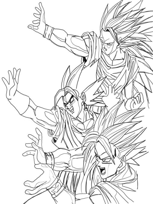 Dragon Ball Z Coloring Pages: Unleash Your Creativity