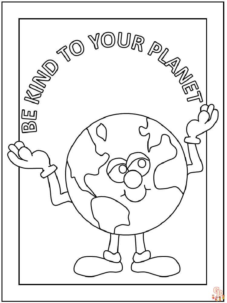 Earth Day Coloring Pages 12