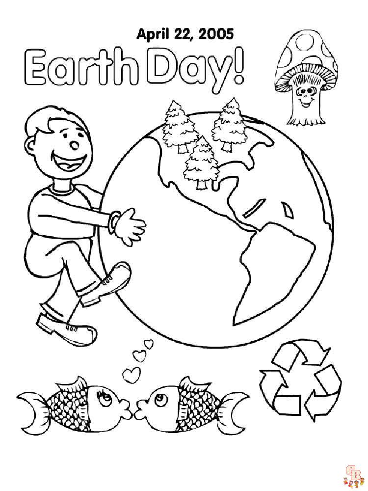 Earth Day Coloring Pages 13