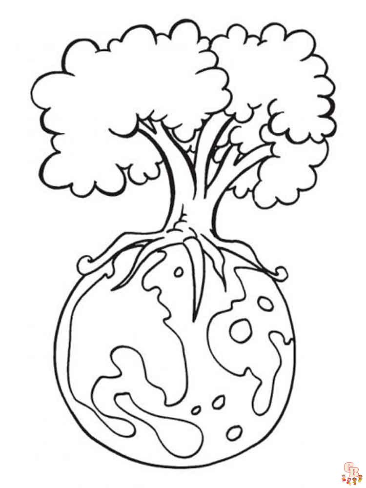 Earth Day Coloring Pages 2