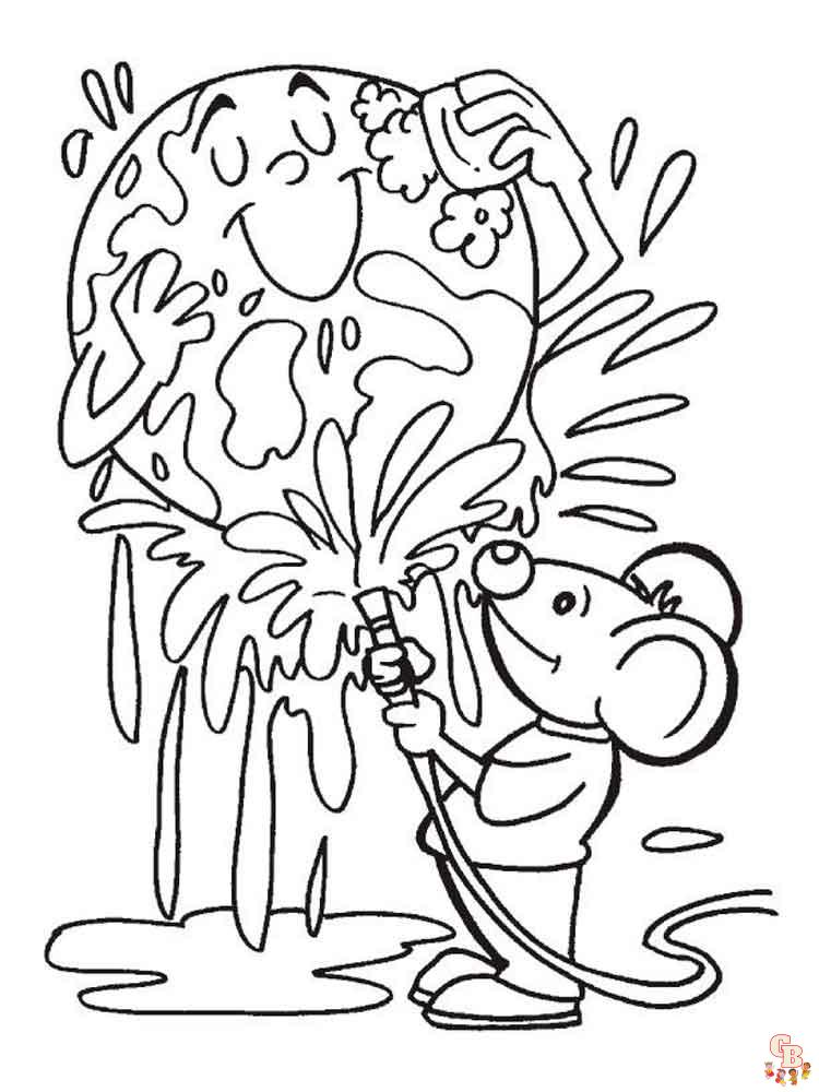 Earth Day Coloring Pages 3
