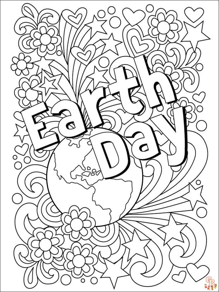Earth Day Coloring Pages 7