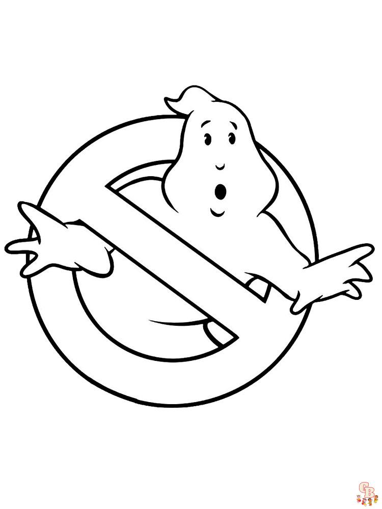 Ghostbusters Coloring Pages
