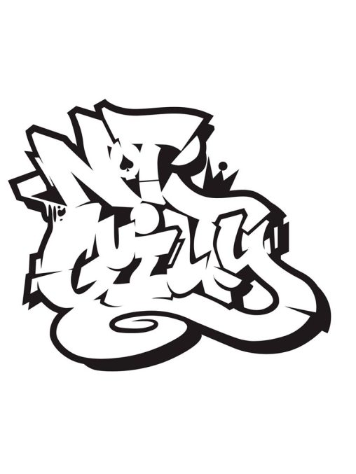 Free Printable Graffiti Coloring Pages - GBcoloring