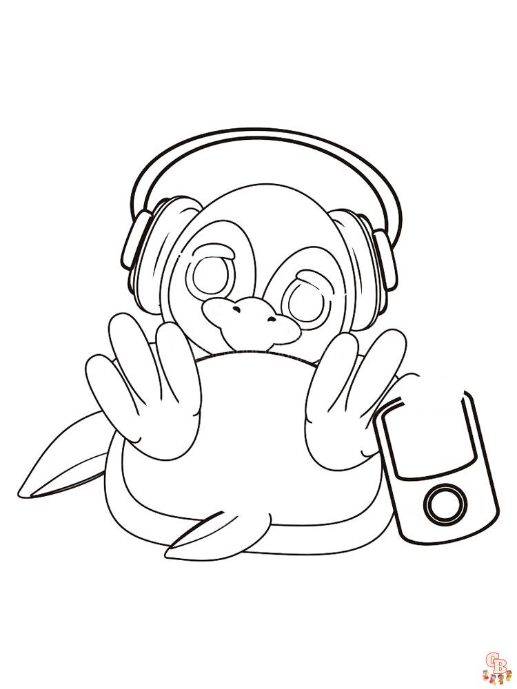 Headphones Coloring Pages 13