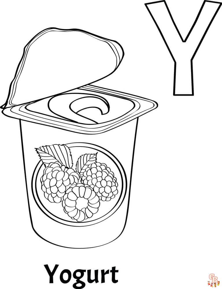 Healthy Food coloring pages 8