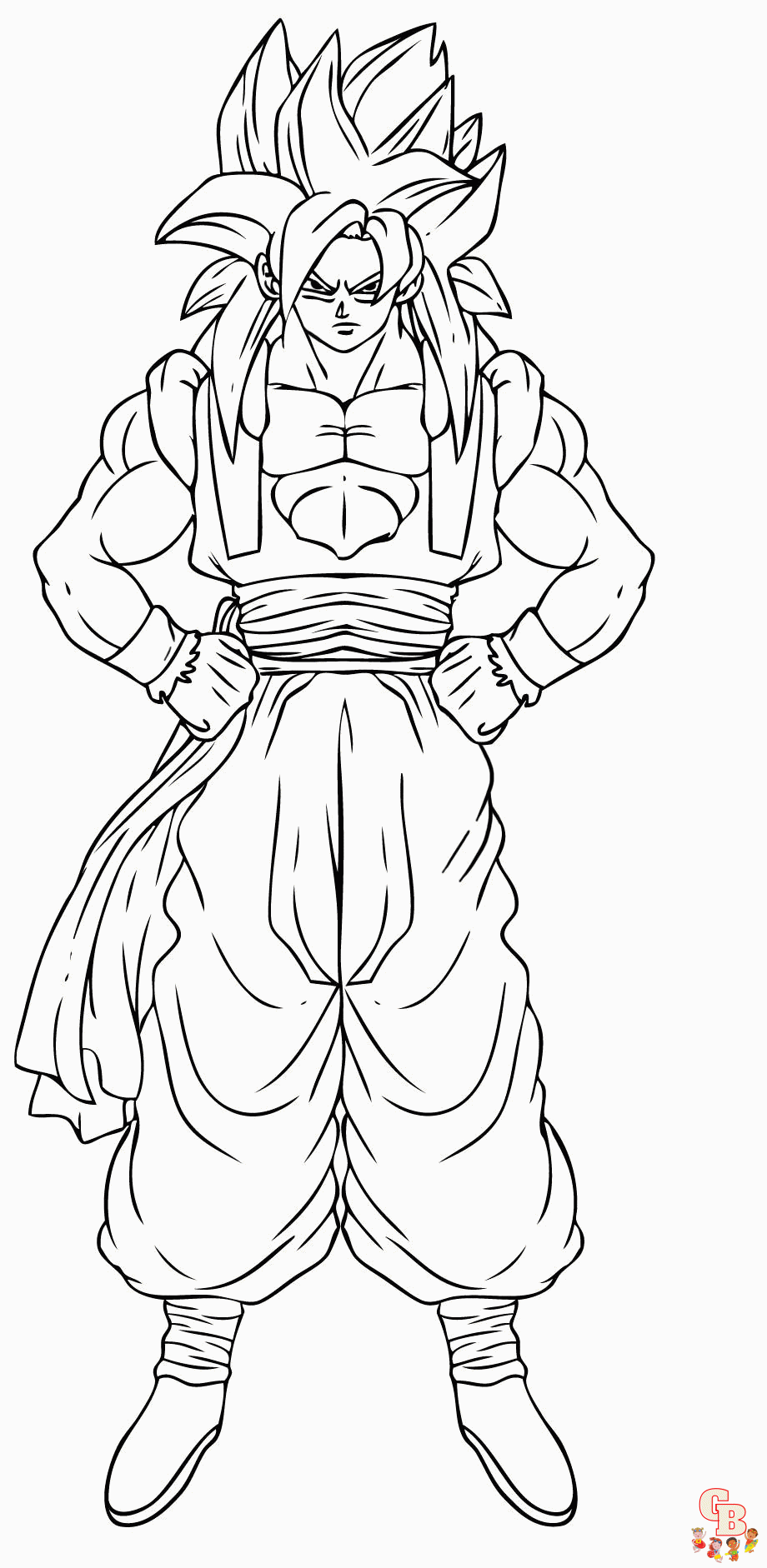 Hogeta Coloring Pages