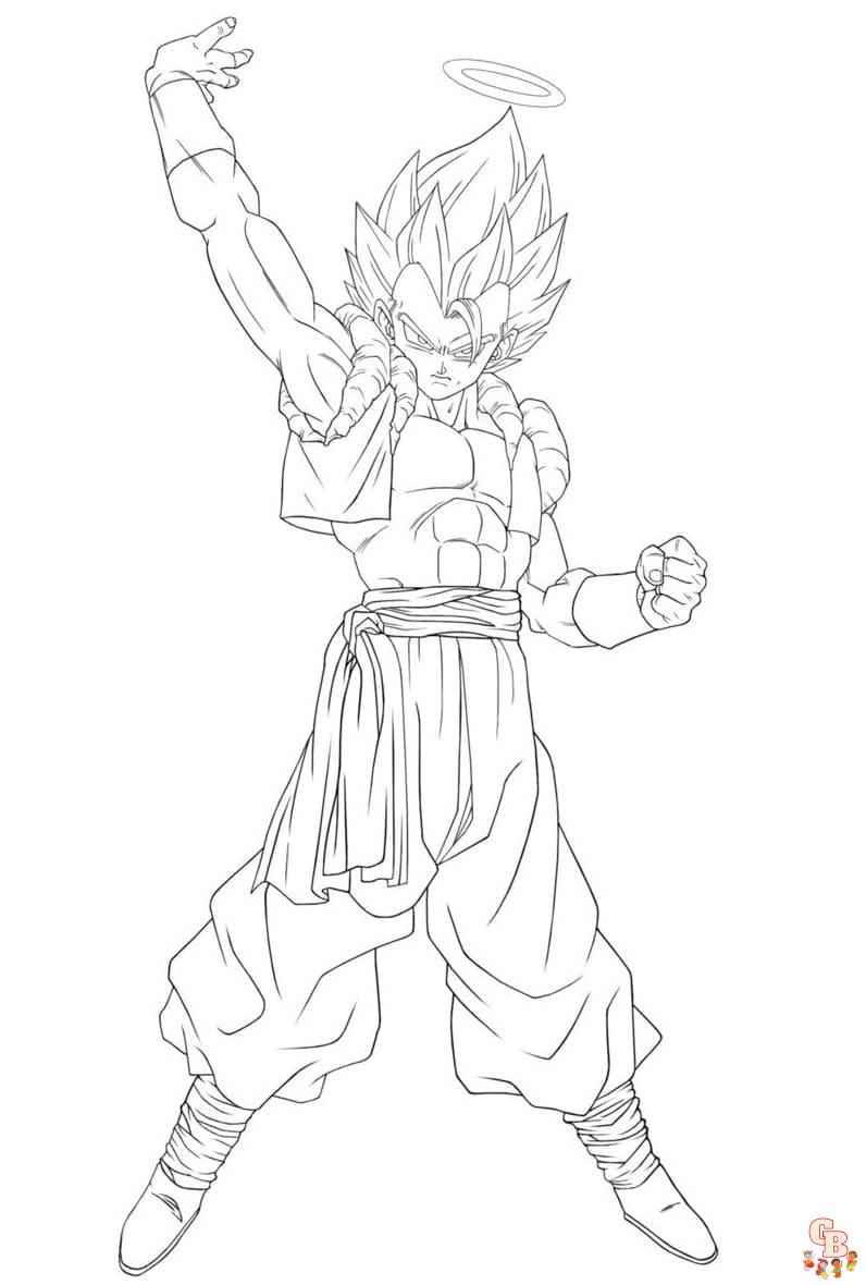 Hogeta Coloring Pages