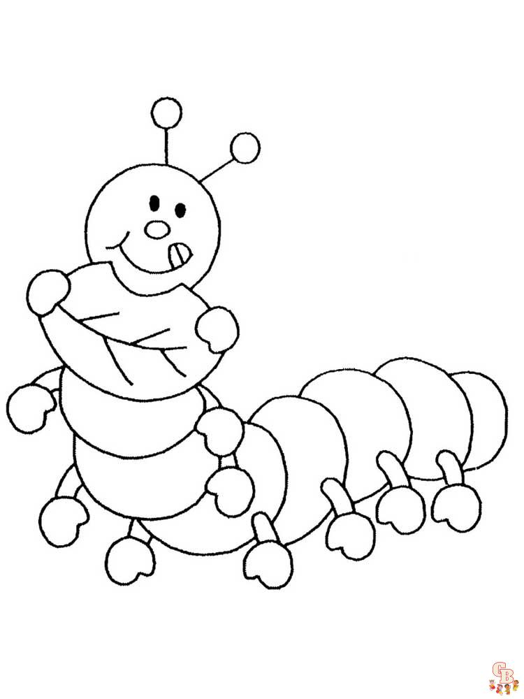 Insect Coloring Pages 10