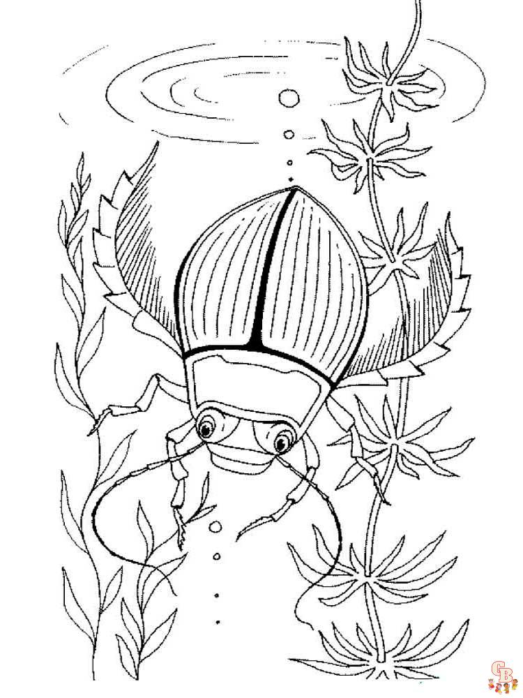 Insect Coloring Pages 16