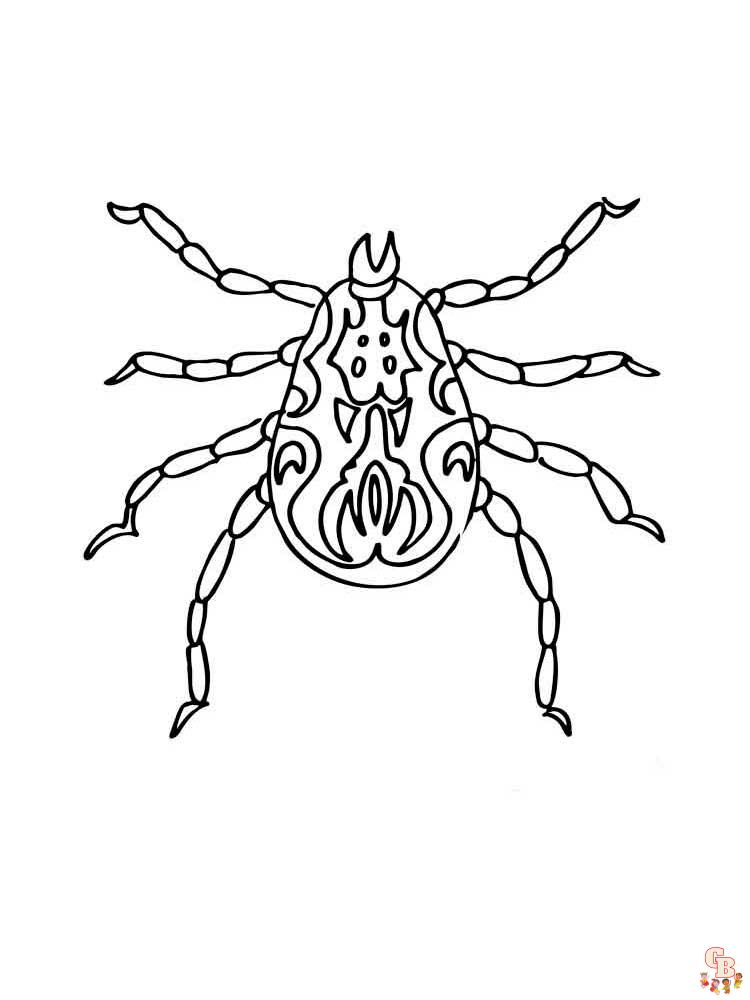 Insect Coloring Pages 18