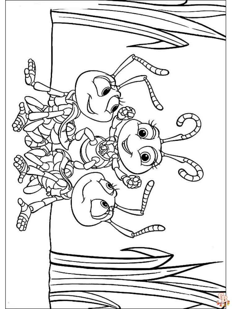 Insect Coloring Pages 20