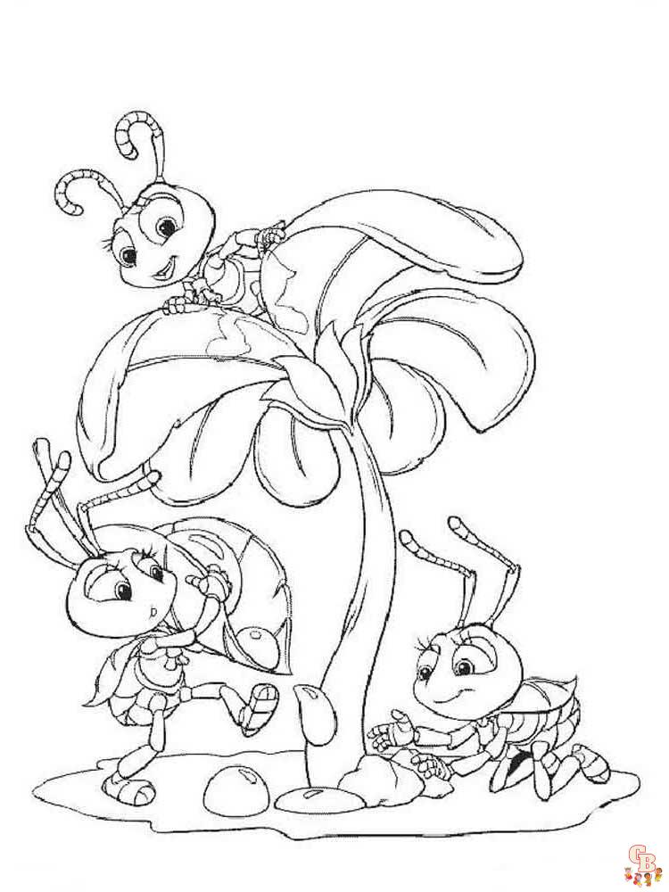 Insect Coloring Pages 24