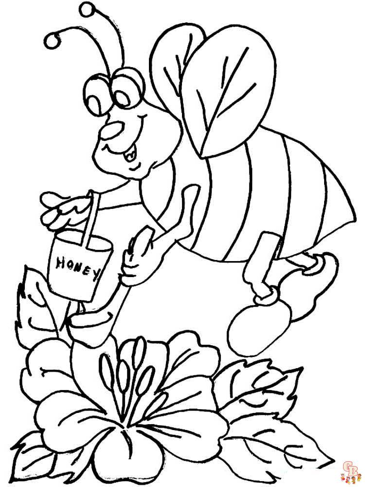 Insect Coloring Pages 27