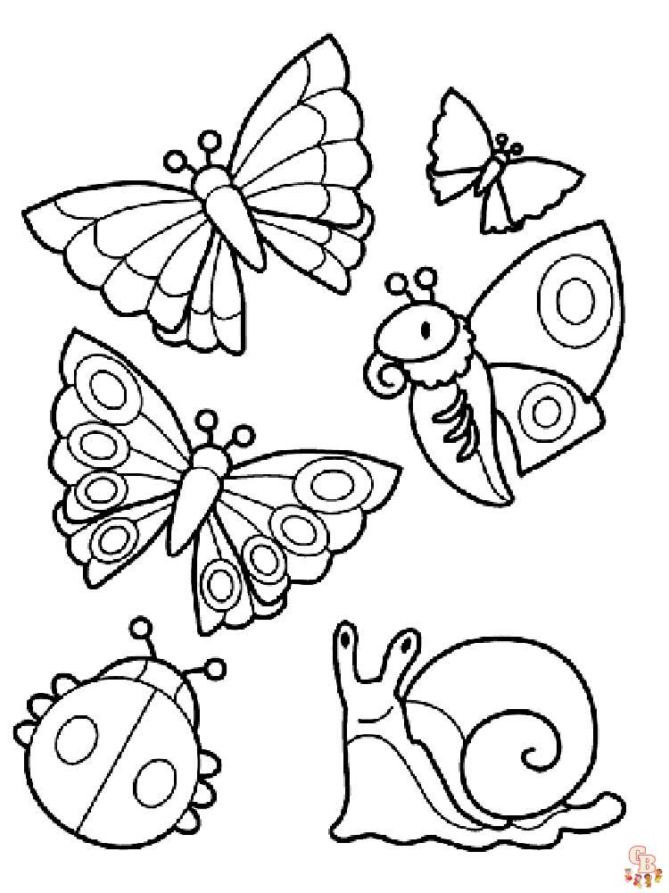 Insect Coloring Pages 3