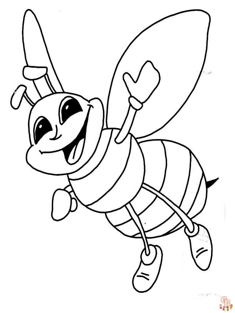 Insect Coloring Pages 36