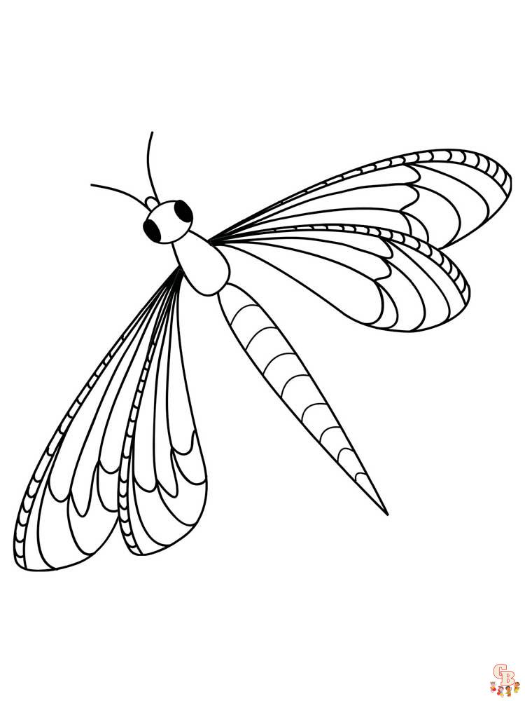 Insect Coloring Pages 7