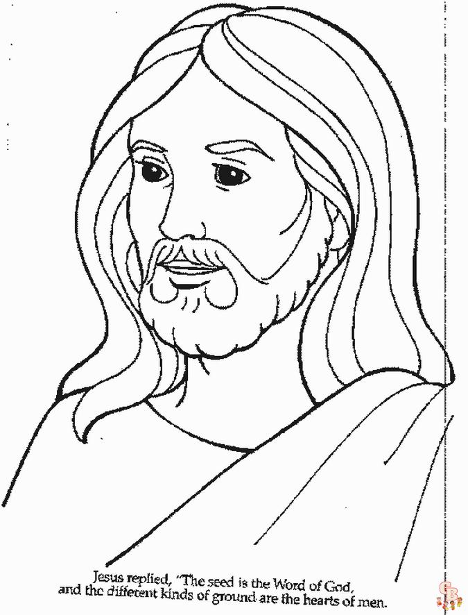 Jesus Coloring Pages 2