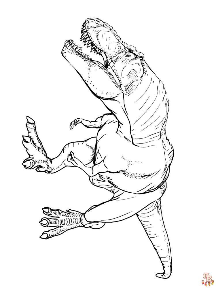 Jurassic World Coloring Pages 1