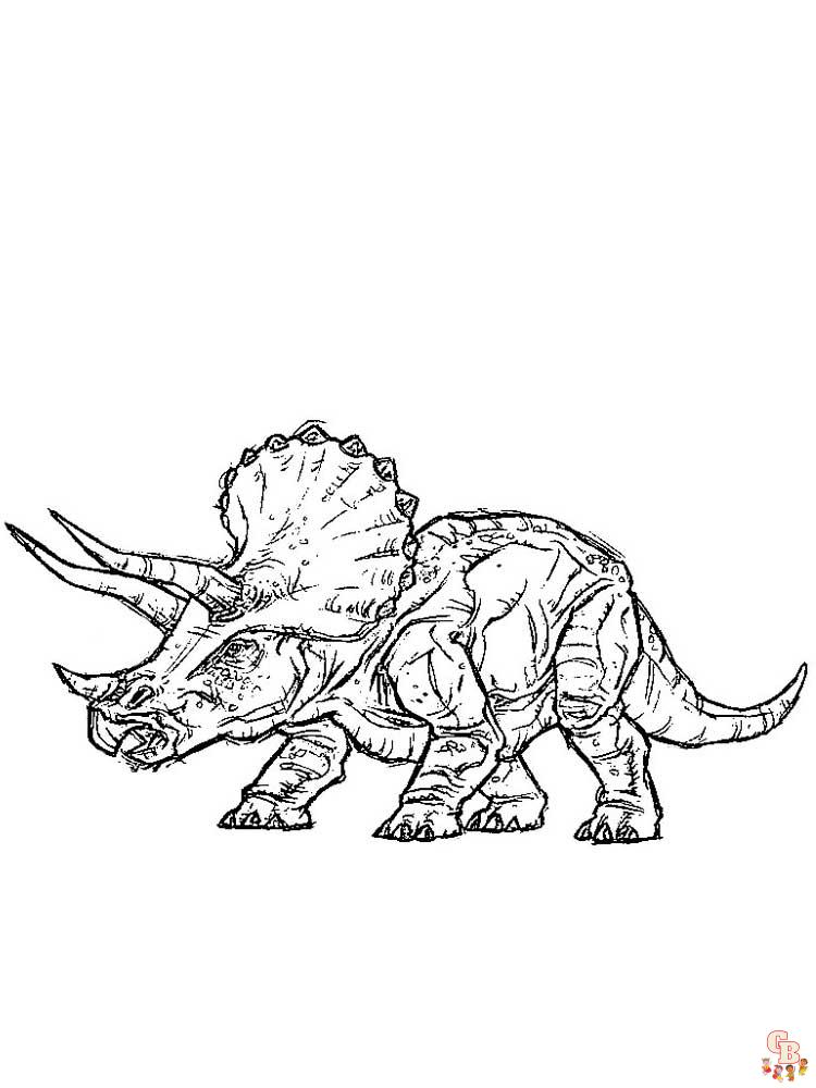 Jurassic World Coloring Pages 11