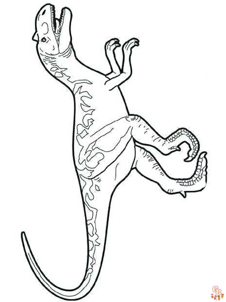 Jurassic World Coloring Pages 20
