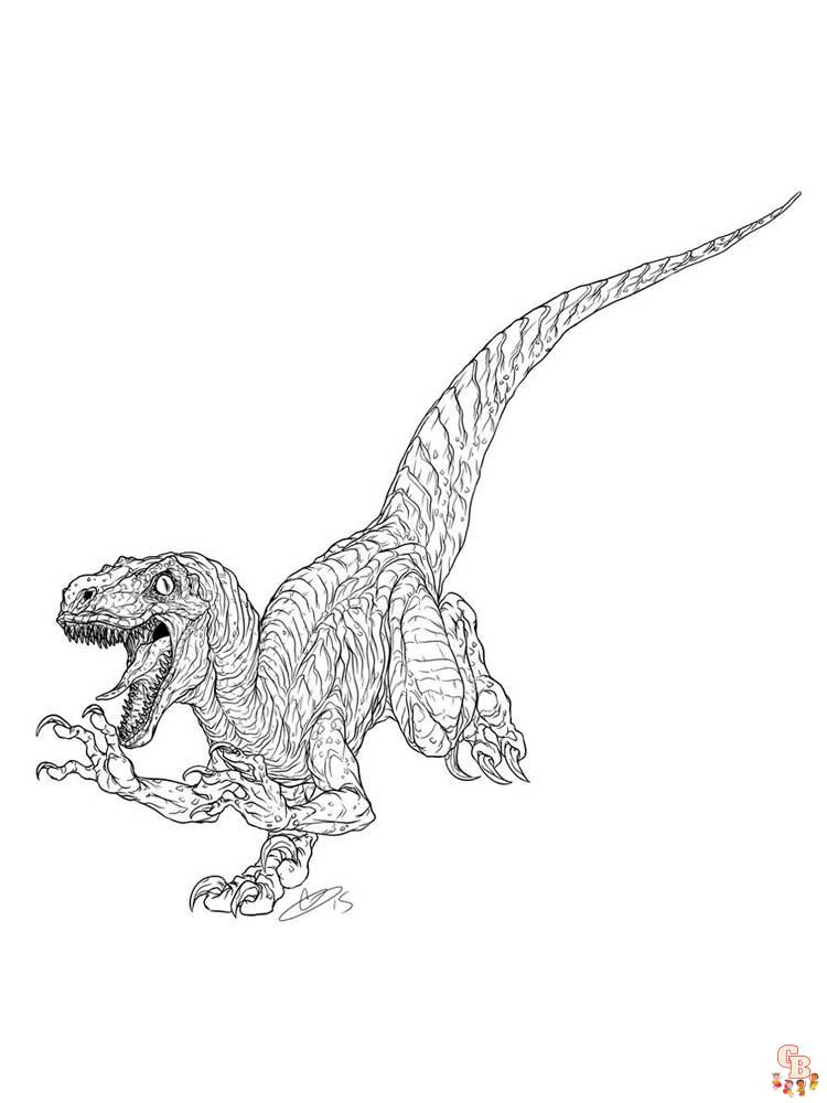 Jurassic World Coloring Pages 6