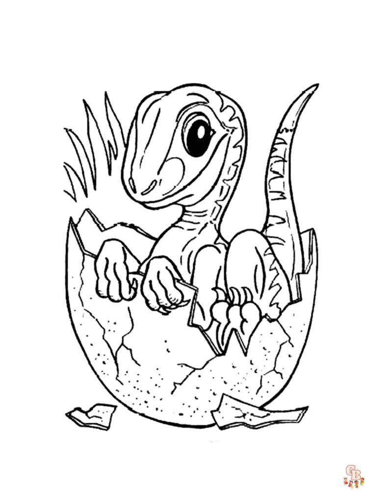 Jurassic World Coloring Pages 7