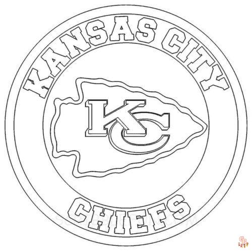 Kansas City Chiefs Coloring Pages 3