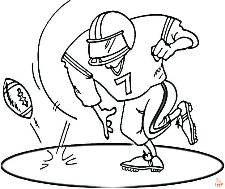 Kansas City Chiefs Coloring Pages 4
