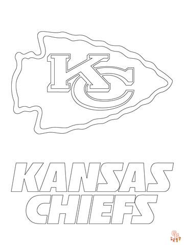 Kansas City Chiefs Coloring Pages 5