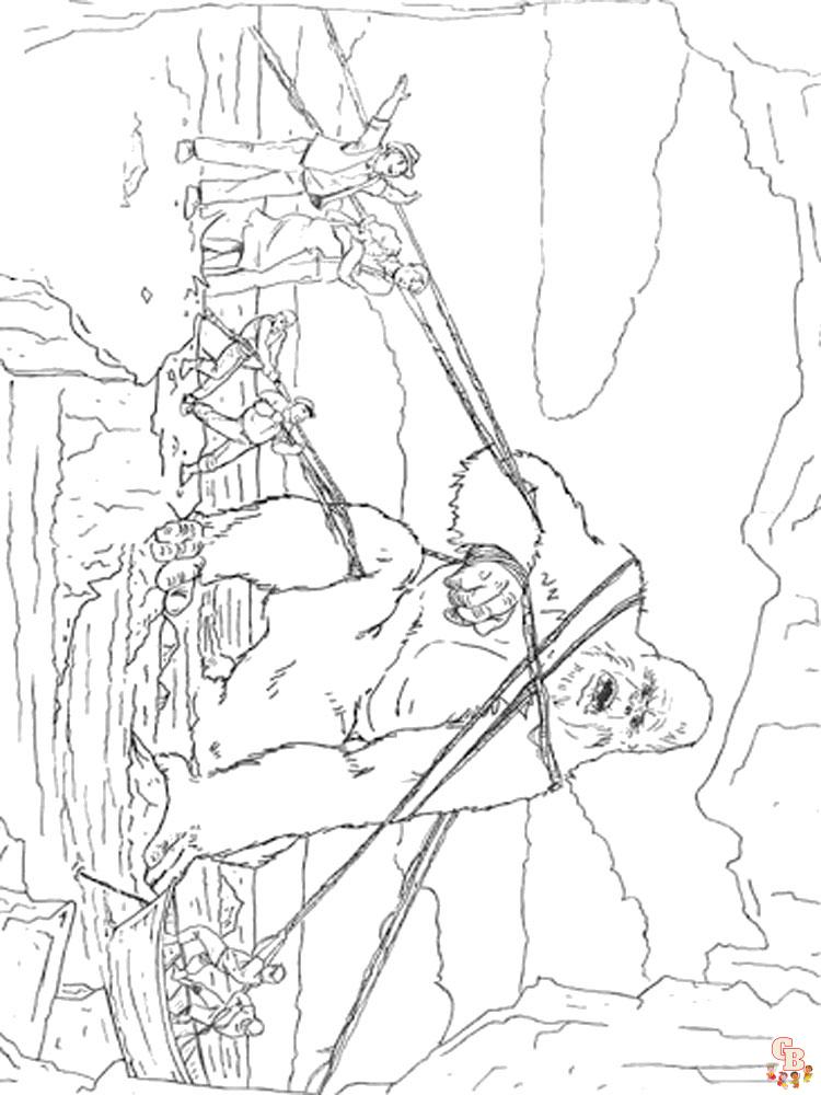 King Kong Coloring Pages 8