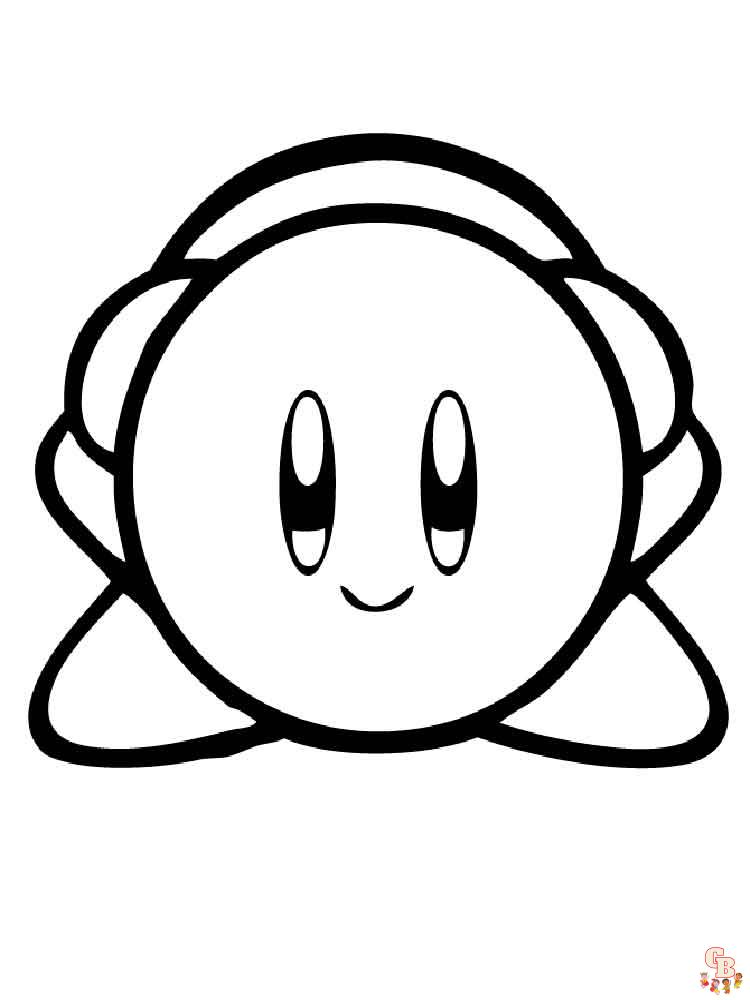 KIRBY Coloring Pages