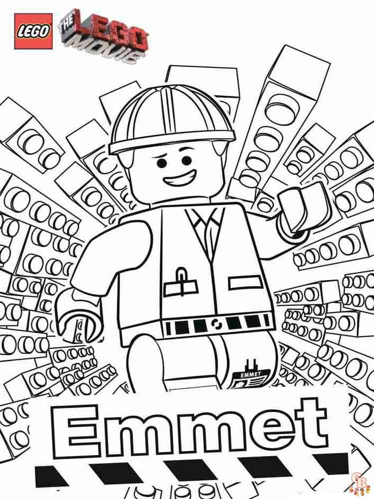 LEGO Coloring Pages