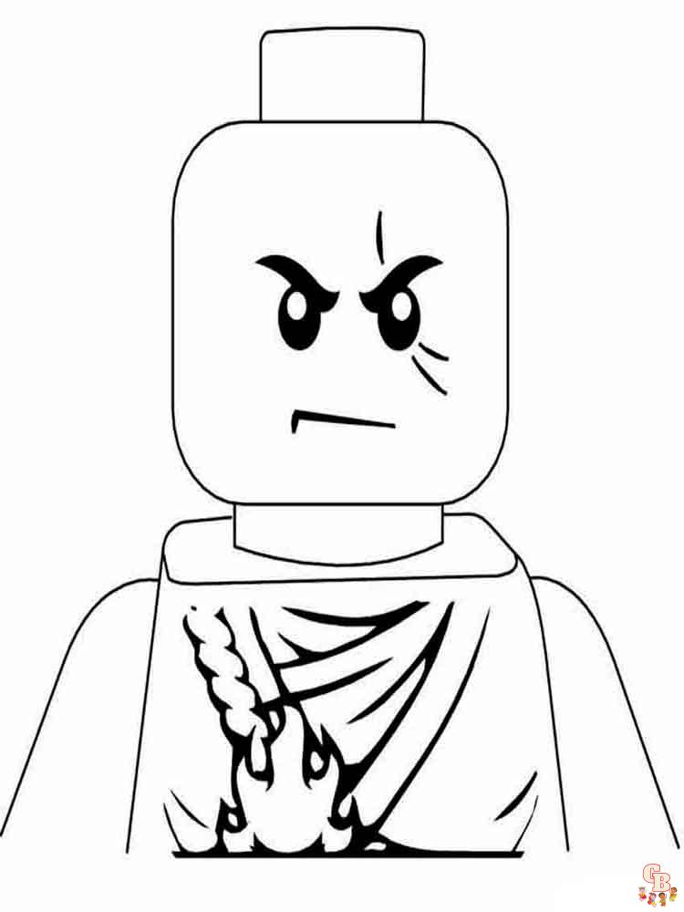 Lego Coloring Pages 6