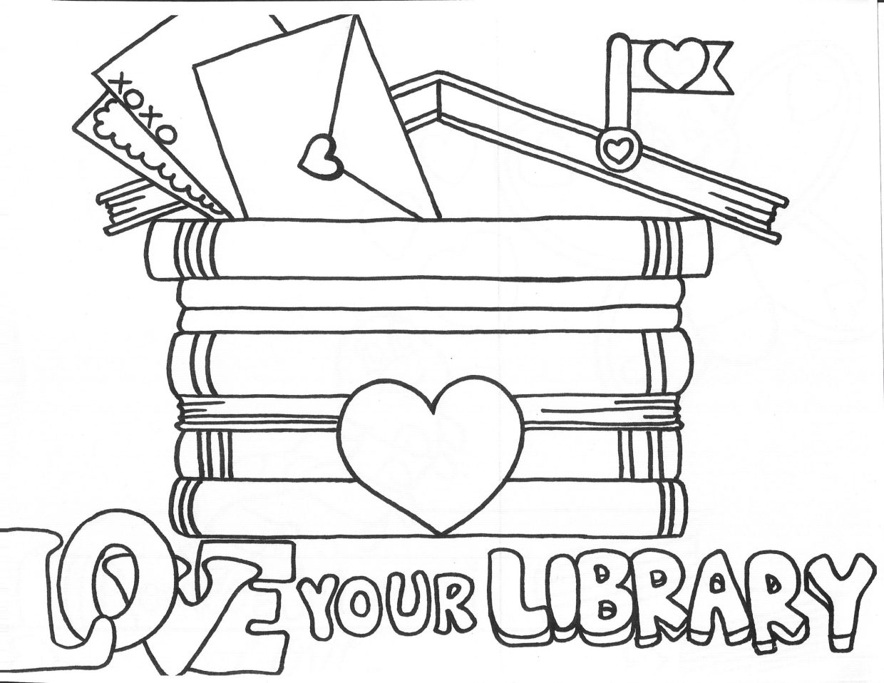 coloring book page - Coloring Library