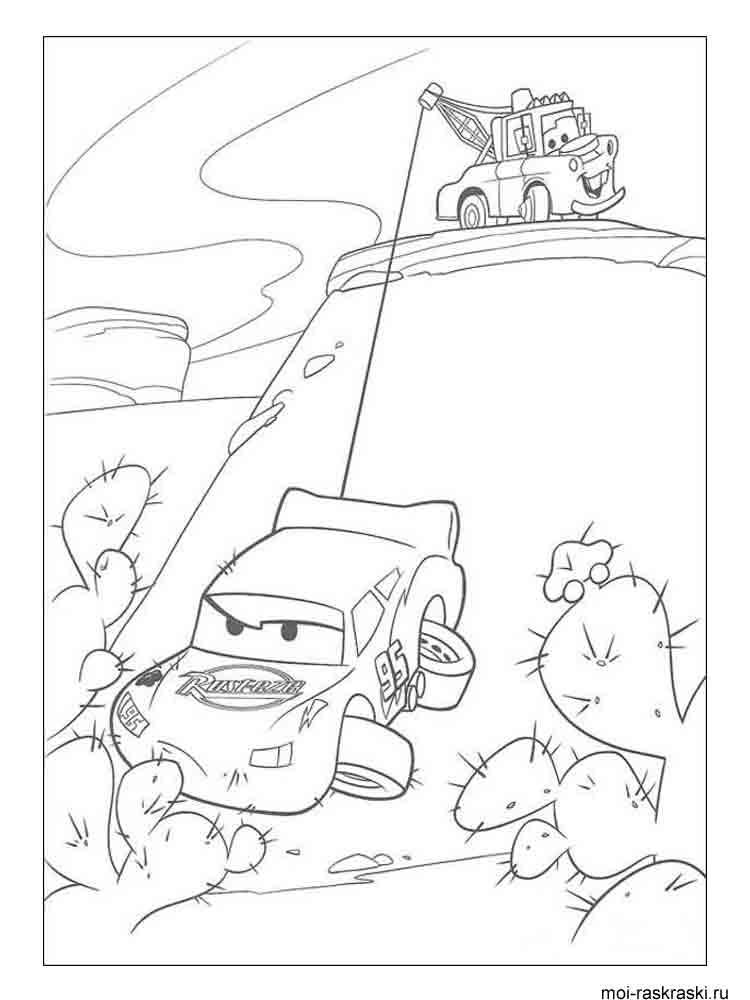 Lightning McQueen Coloring Pages