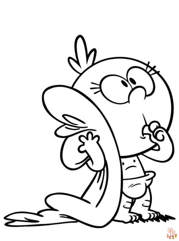 Loud House coloring pages 1