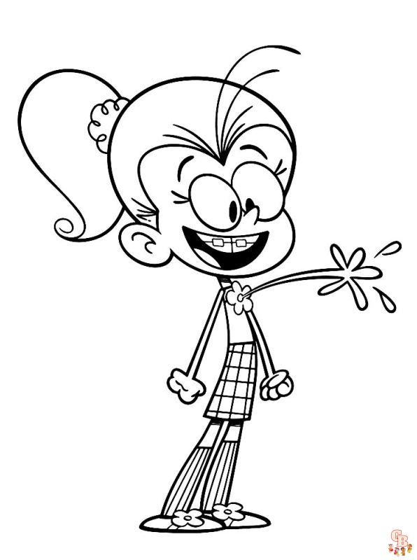 Loud House coloring pages 15