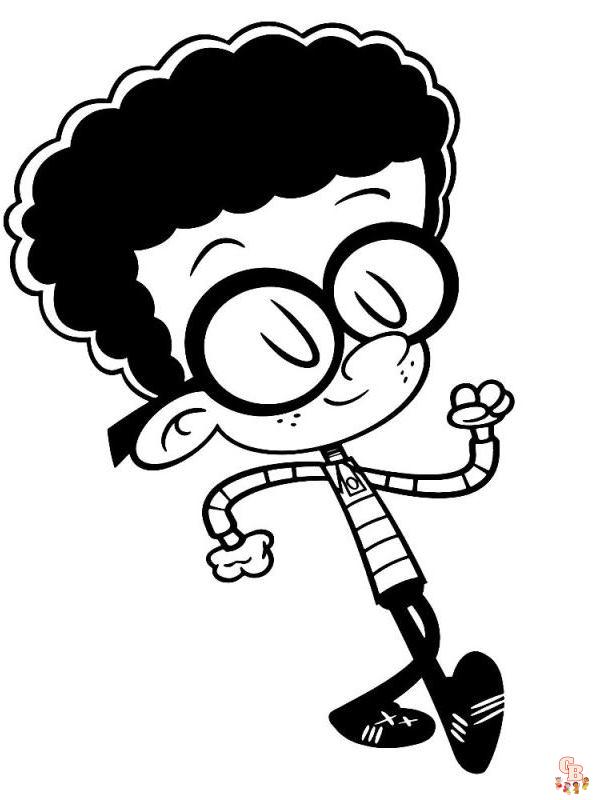 Loud House coloring pages 3