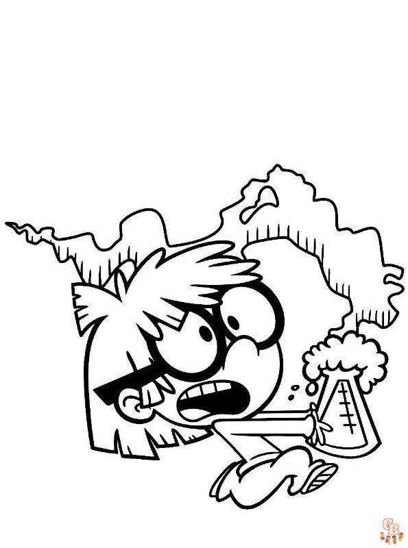 Loud House coloring pages 8