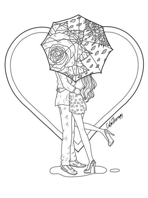 Love Coloring Pages Printable Free For Kids