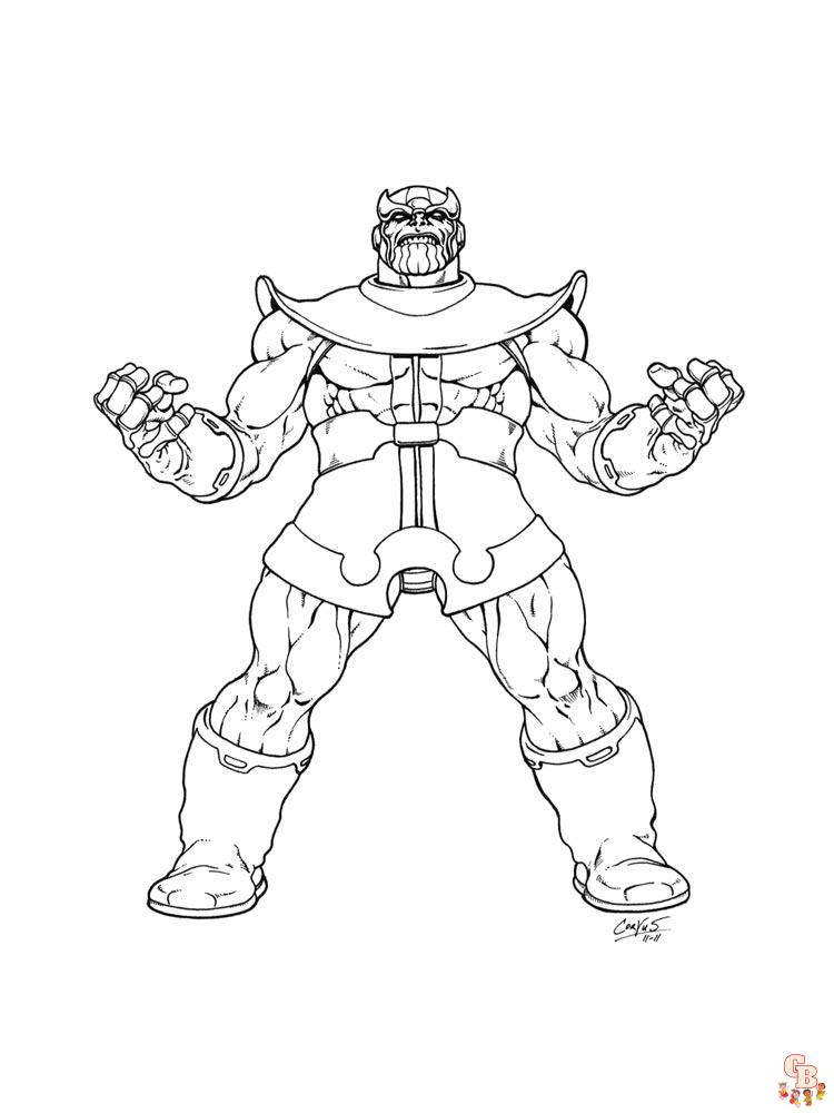 Marvel Coloring Pages