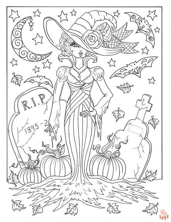 Maternal Magic Coloring Pages